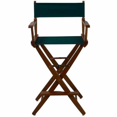 DOBA-BNT 206-34-032-32 30 in. Extra-Wide Premium Directors Chair, Oak Frame with Hunter Green Color Cover SA3278468